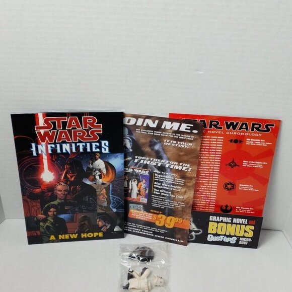 Star Wars Infinities Graphic Novel Bonus Bust-Ups Micro Bust - Picture 3 of 4